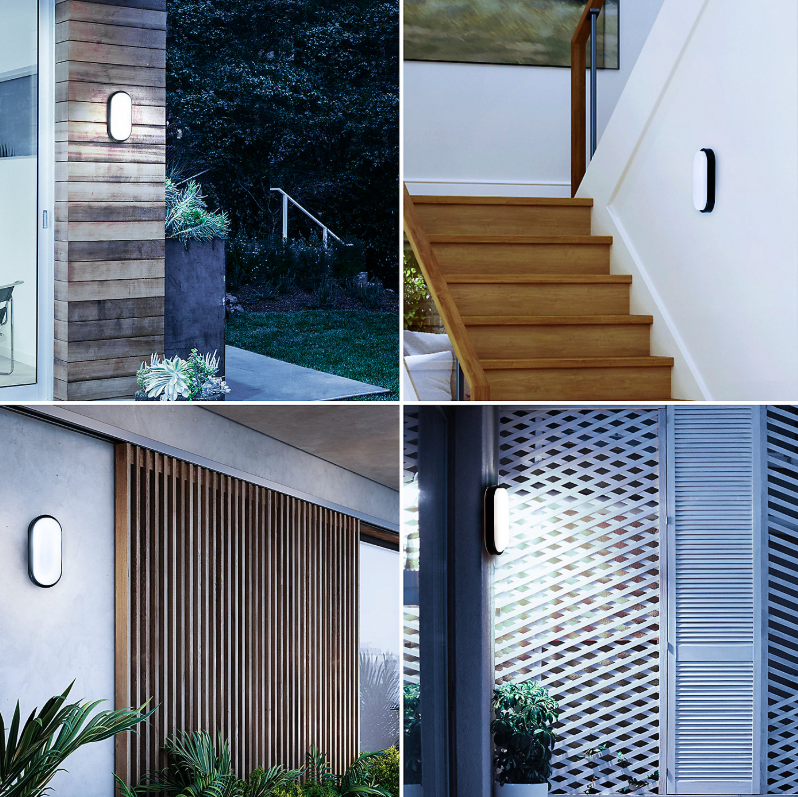 Outdoor Wall Lamp With Built In LED