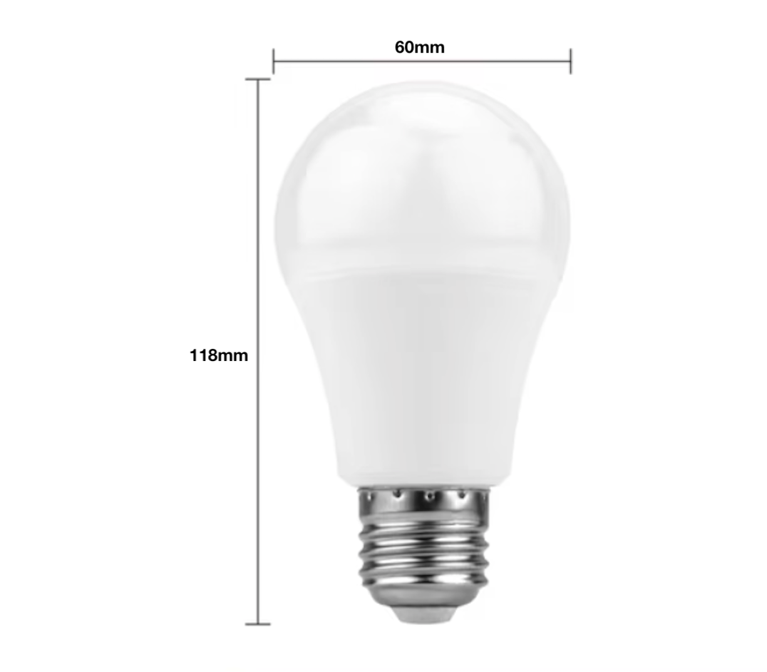 10 Pack - LED 12w Light Bulb E27