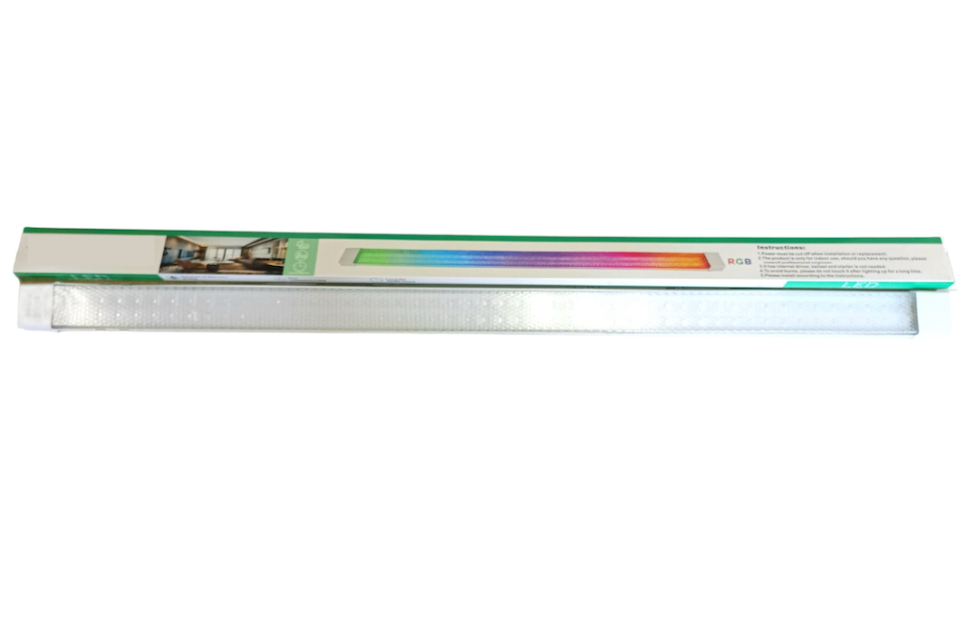 1.2M RGB Multi Colour Pulsing LED Batten Ceiling Light