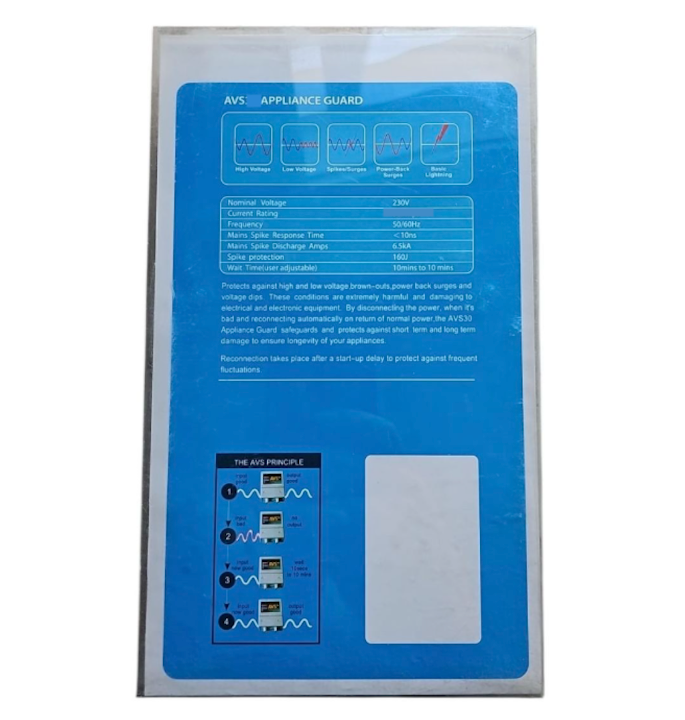 40A Surge Voltage Protector - Automatic Voltage Switcher (AVS)