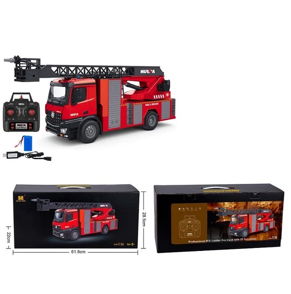 Huina- RC Fire Truck With Water Spray