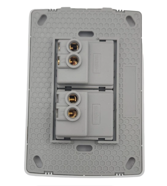 2 Lever Light Switch (One Way) - Hello Today