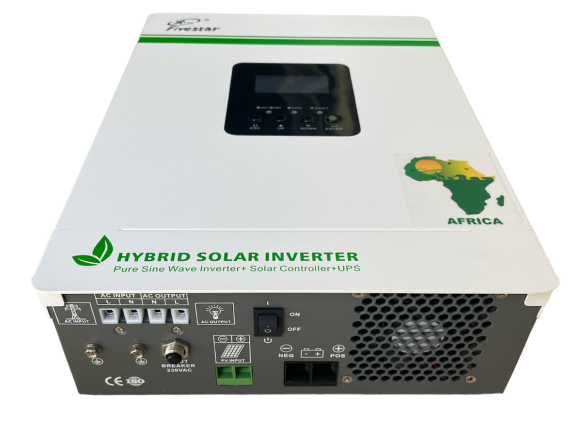 Fivestar 1.2KVA 1000w PWM 12V Solar Hybrid Inverter