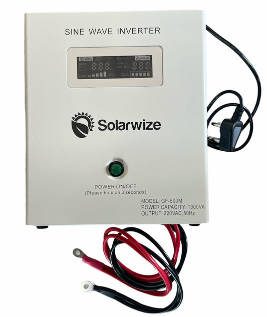 Solarwize MDF Sine Wave Power 800w Inverter UPS With Built In Battery Charger