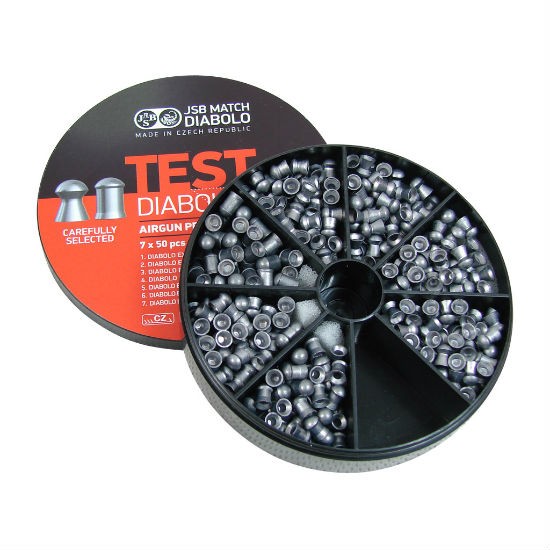 JSB DIABOLO TEST PACK 4.5mm 7x50pcs