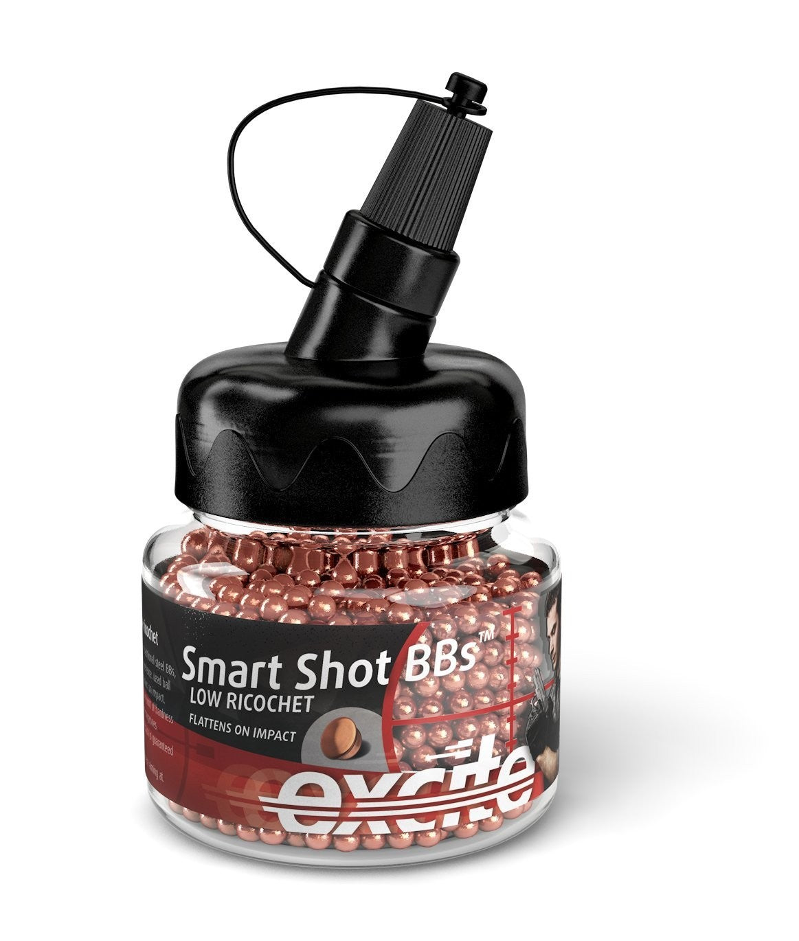 H&N EXCITE SMART SHOT LEAD BB'S 4.50MM/1500S 7.4GRAIN