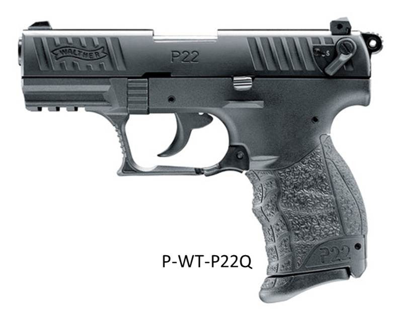 WALTHER P22Q Blank Firing Gun 9 mm P.A.K.