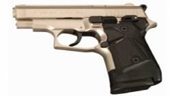 M914 MATTE CHROME ZORAKI 9MM P.A.K. BLANK FIRING GUN