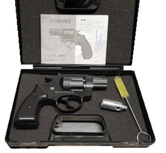 ZORAKI BLANK REVOLVER - R1, 2" BARREL - black
