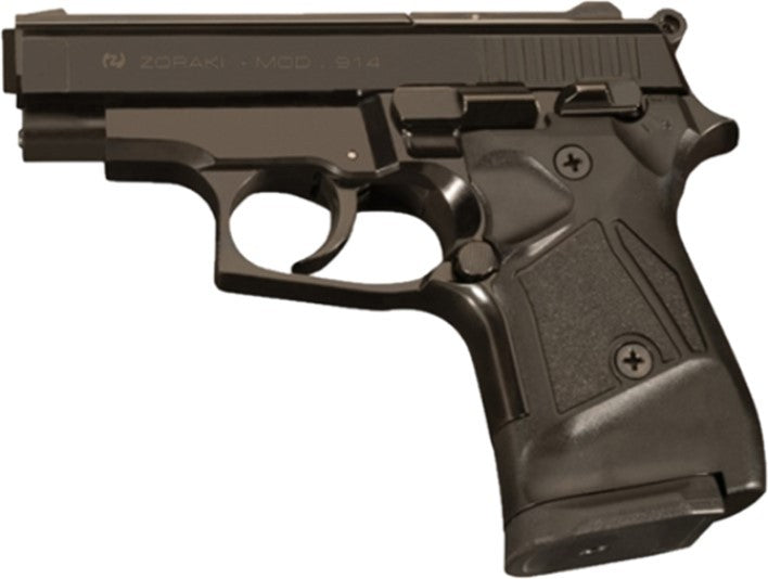M914 ZORAKI 9MM P.A.K BLANK FIRING GUN - FULL/SEMI AUTO - *BLACK