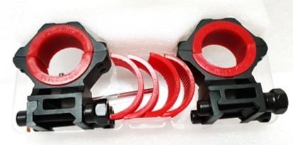 DISCOVERY SCOPE MOUNT SET 25/30/34MM HIGH PICATINNY