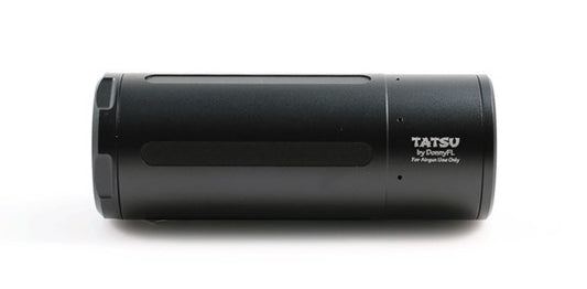 SILENCER - TATSU (DONNY FL) 1.6 X 4.25" SUITABLE FOR 4.5MM, 5.5MM AND 6.35MM - 1/2" X 20