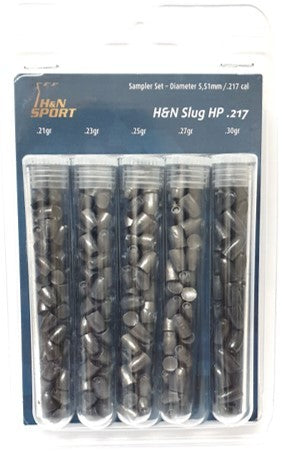 H&N SLUG SAMPLER PACK .217 CAL