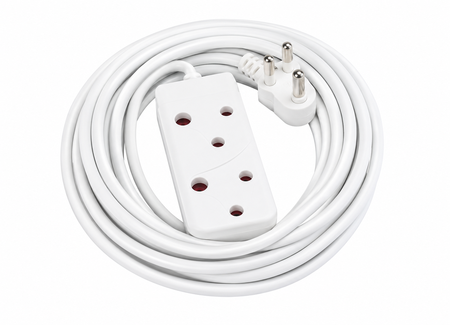 10m Extension Cord - White