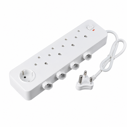 9 Way Multi Plug Adapter With Overload Protection