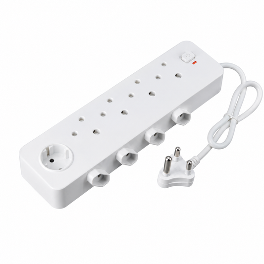 9 Way Multi Plug Adapter With Overload Protection