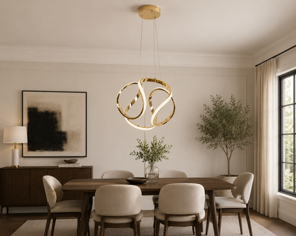 Modern LED Pendant Lights Aluminium & Acrylic