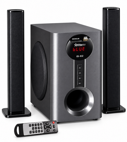 ISTAR-ST Bluetooth 2.1 Soundbar with Wired Subwoofer - K2