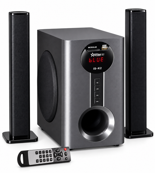 ISTAR-ST Bluetooth 2.1 Soundbar with Wired Subwoofer - K2