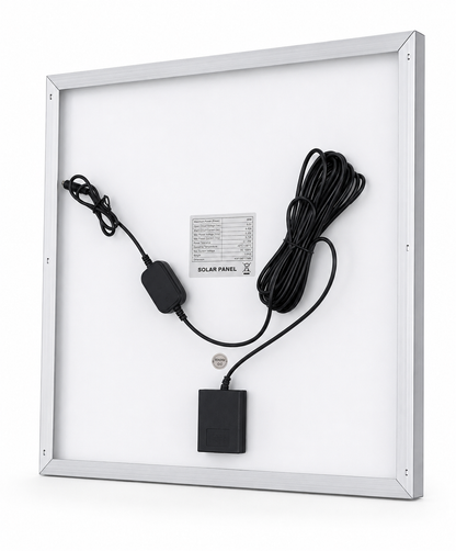 20W / 16V Polycrystalline Solar Panel With Multi Adapter
