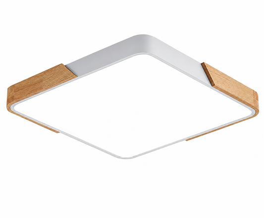 36w Modern Flush Mount Ceiling Light With Built in LED - 400mm