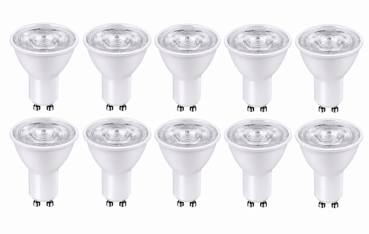 Hello Today Dimmable LED 7w Down lights GU10 Cool / Warm White - Pack Of 10