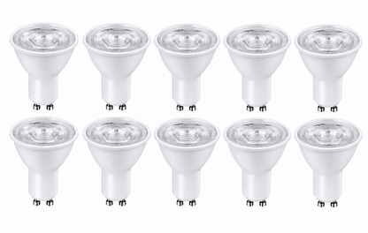 Hello Today Dimmable LED 7w Down lights GU10 Cool / Warm White - Pack Of 10