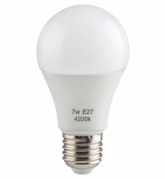 10 Pack - Neutral White LED 7w Light Bulb