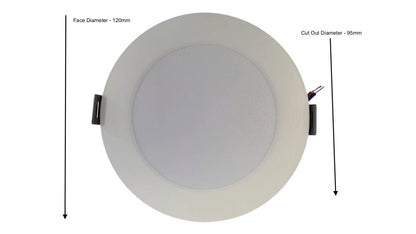 7w Recessed Concealed Downlight Neutral Or Cool White- Pack of 10
