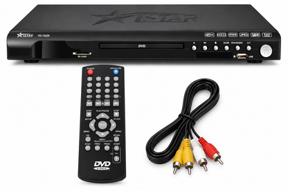 DVD Player With USB/SD Slot & FM Radio