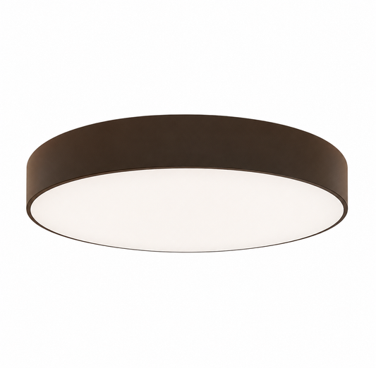 60w Modern Flush Mount Ceiling Light With Built in LED - 500mm
