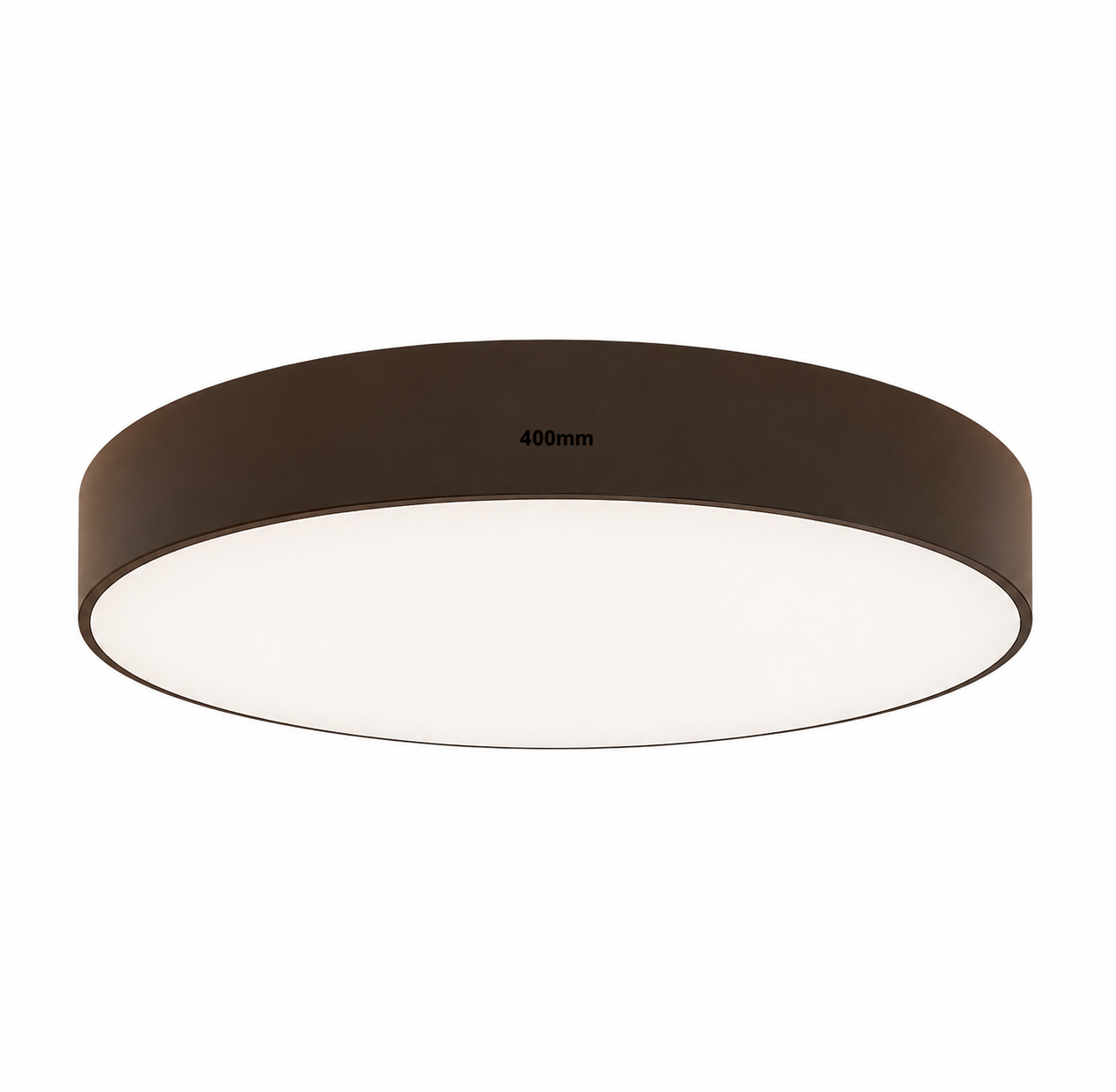 45w Modern Flush Mount Ceiling Light With Built in LED - 400mm