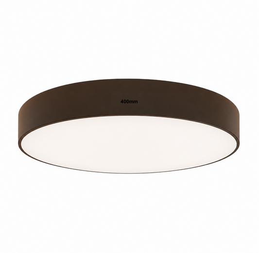 45w Modern Flush Mount Ceiling Light With Built in LED - 400mm