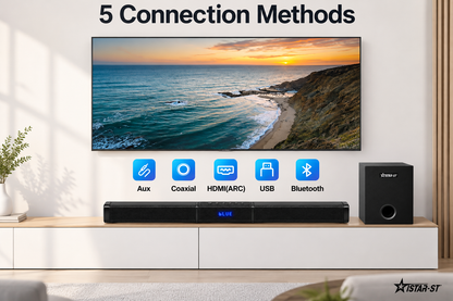 ISTAR-ST Bluetooth 2.1 Soundbar with Wired Subwoofer