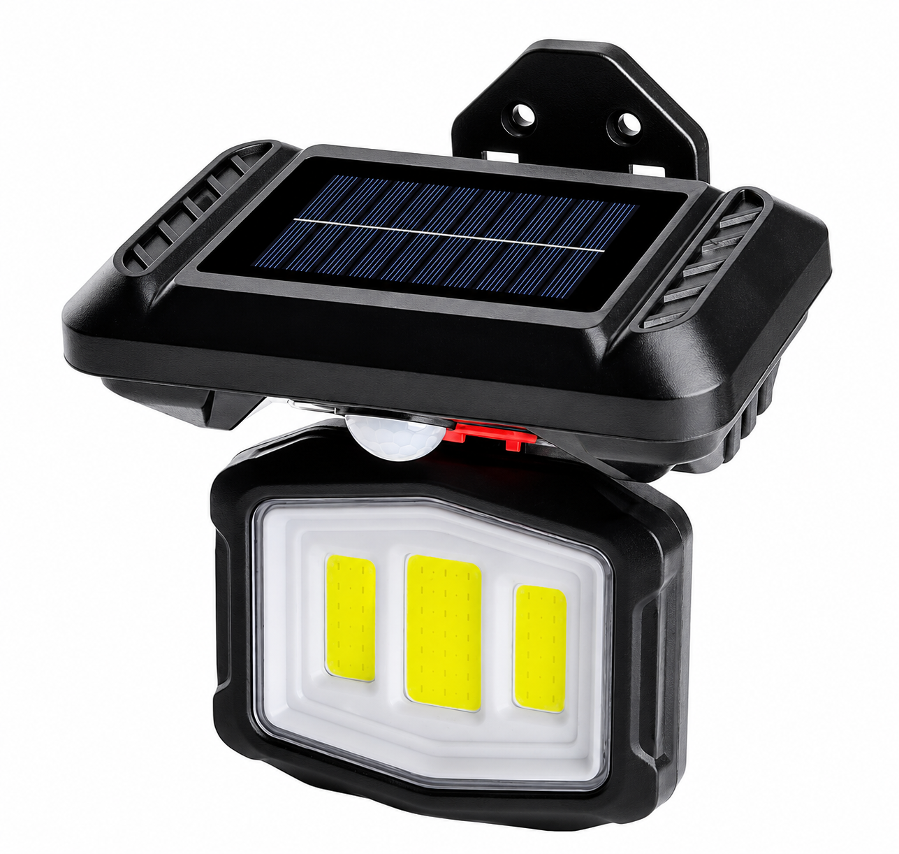 Solar Powered Wall Light With Motion Sensor - 18w