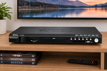 DVD Player With USB/SD Slot & FM Radio