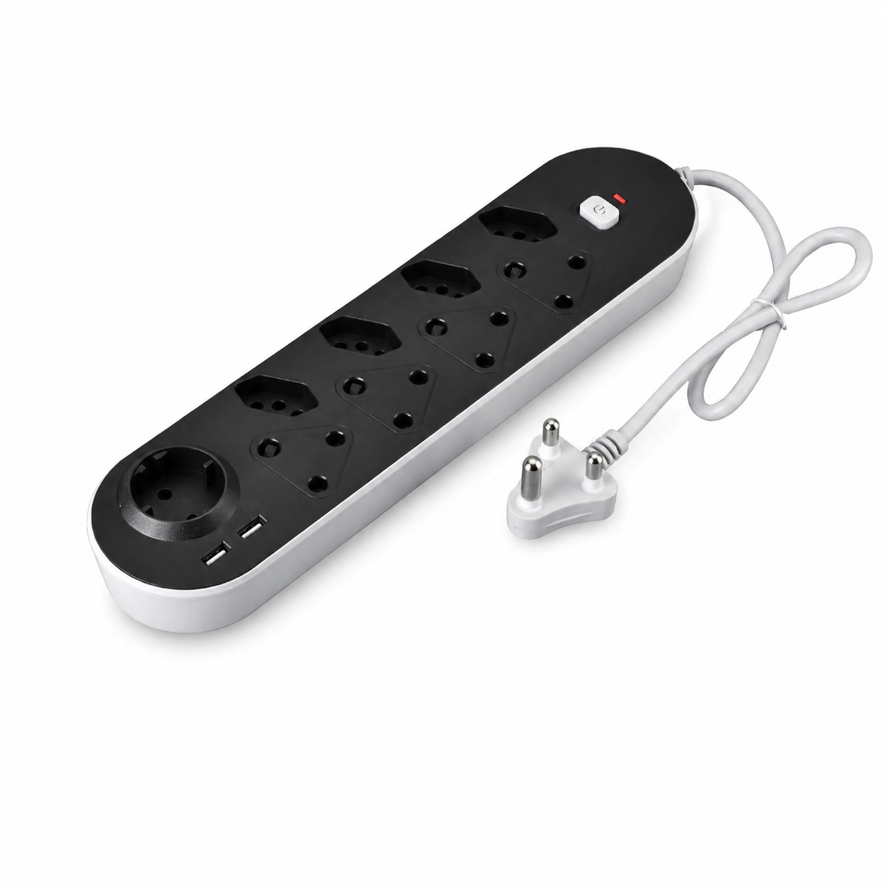 9 Way Multi Plug Plus 2 Way USB Sockets