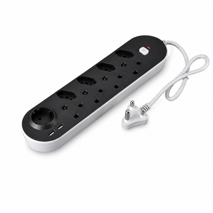 9 Way Multi Plug Plus 2 Way USB Sockets