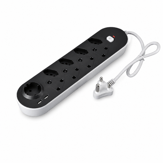 9 Way Multi Plug Plus 2 Way USB Sockets