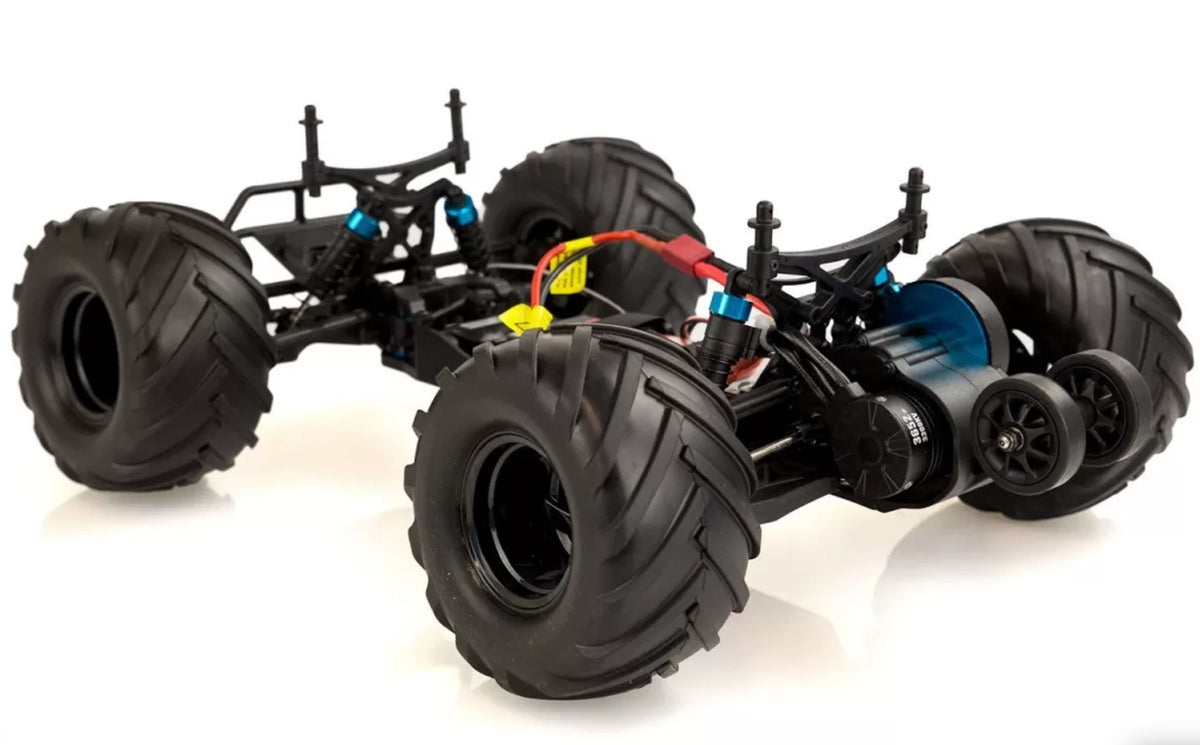HSP RC Monster Truck 1:10 Scale 4WD with 7.2V Battery Red