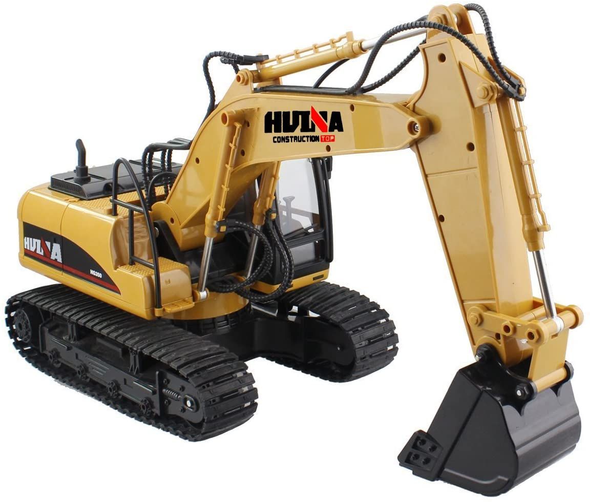 PCP Remote-Controlled Excavator Toy 114 Scale with Rechargeable Battery