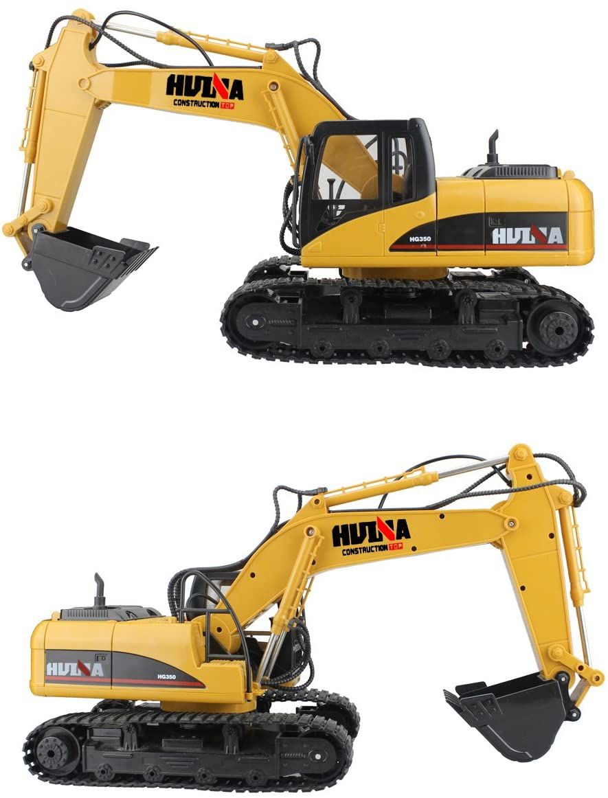 PCP Remote-Controlled Excavator Toy 114 Scale with Rechargeable Battery