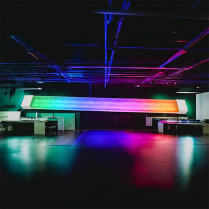 1.2M RGB Multi Colour Pulsing LED Batten Ceiling Light