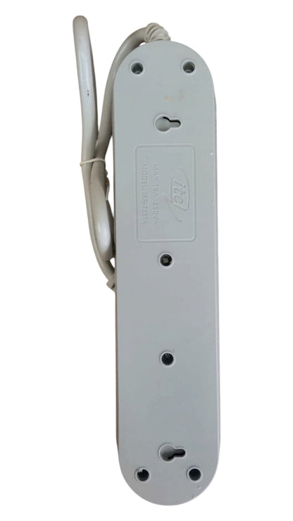 3 Way Multi Plug Sockets Adapter With Overload Protection