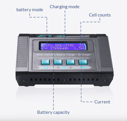 AC/DC Multifunction RC Balance Multi Battery Charger