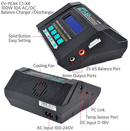 AC/DC Multifunction RC Balance Multi Battery Charger