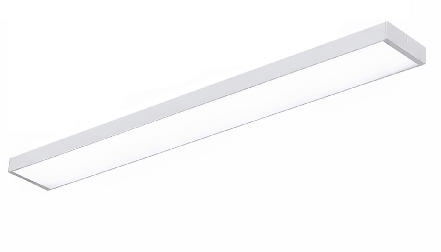 1.2m White LED Batten Ceiling Light - 4550 Lumens