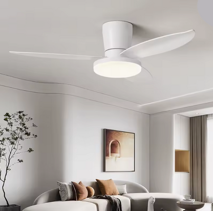 95cm Three Blade Ceiling Fan With Remote Control - 36 Inch