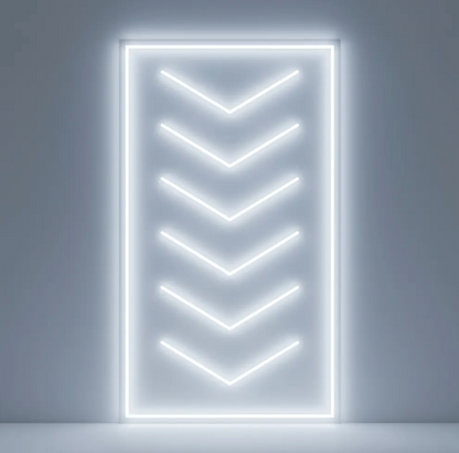 Grid Led Car Garage Light 4.7m x 2.4m