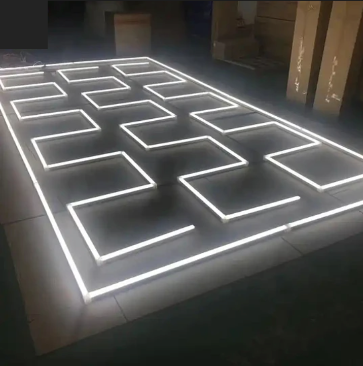 Grid Led Car Garage Light 4.8m x 2.4m